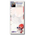 High Quality Notepad! 3 1/2" x 8" Patriotic Full-Color Notepads - 25 Sheets